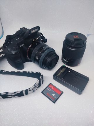Sony α200 Cámara réflex digital perfecto estado 