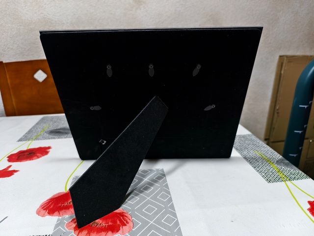 Marco de fotos de cristal sin estrenar 13x18 cm