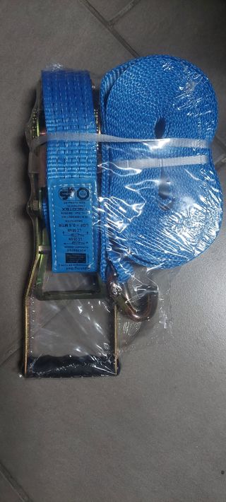 Cinta amarre + carraca 25kN - 8,5m