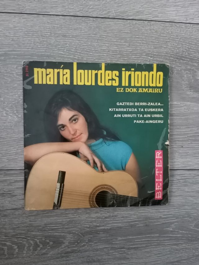 María Lourdes Iriondo - single - Vinilo
