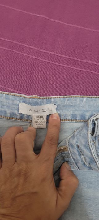 Minifalda vaquera L - 40