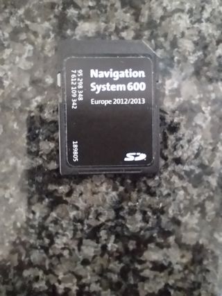 Tarjeta Navegación Sistema 600 Europa 2012/2013