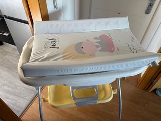 Cambiador bañera bebé