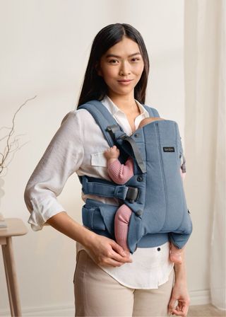 Mochila Portabebés BabyBjörn Azul