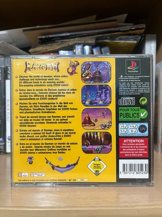 Rayman PS1 (PlayStation) PAL