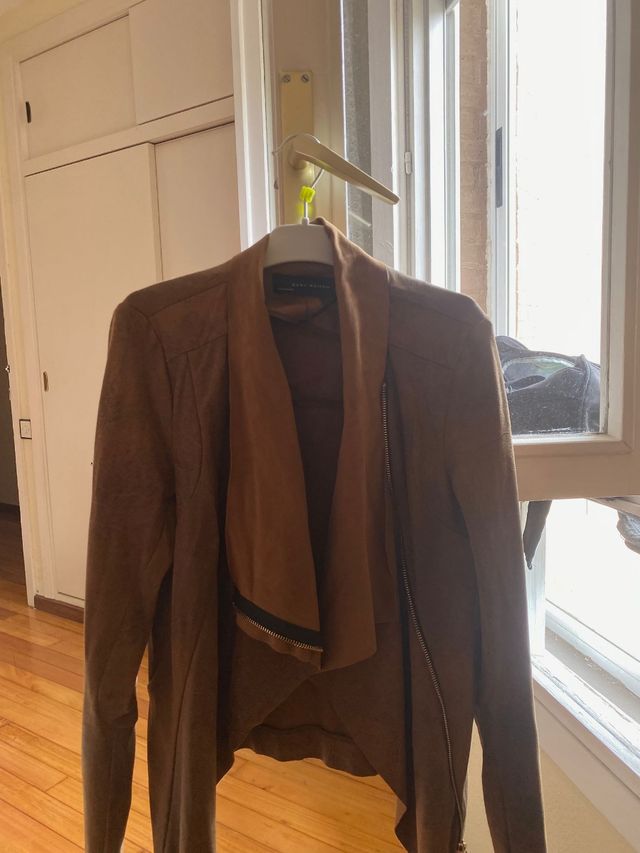 Chaqueta marrón Zara - M