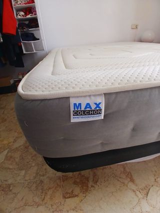 Cama matrimonio Maxcolchon (leer descripciòn)