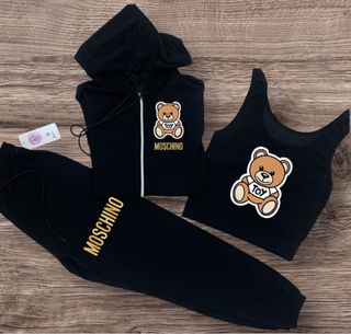 Tuta Nike nera e rosa