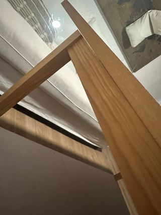 Mesa camilla grande con ruedas y  cristal