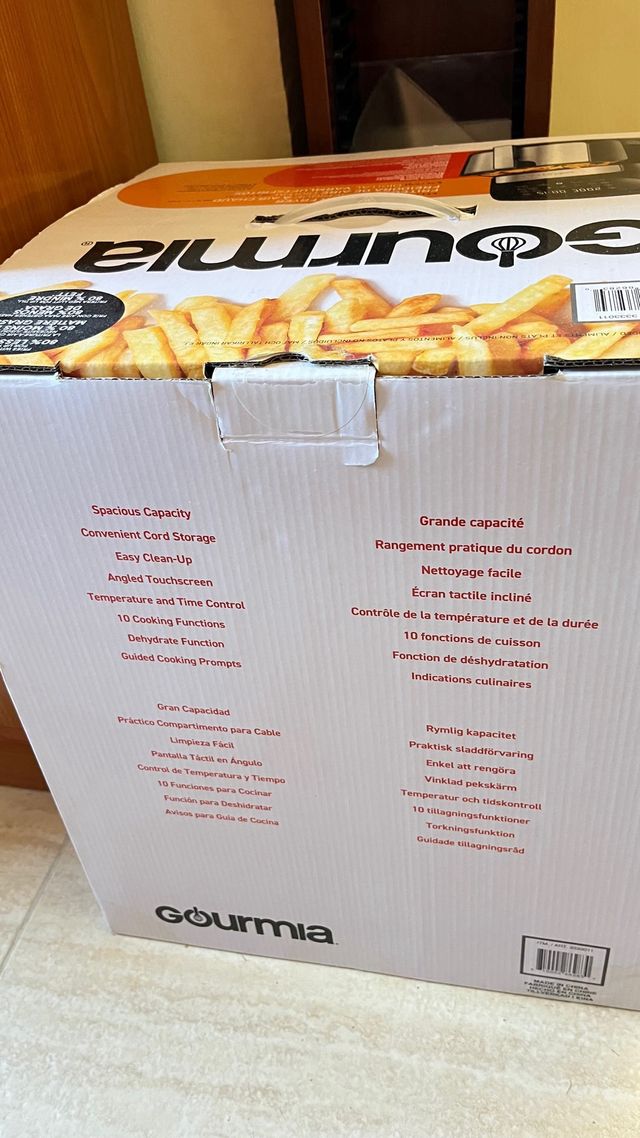 Friggitrice ad aria Gourmia 6.7L