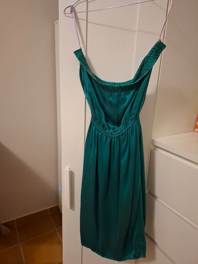 Vestito elegante verde
