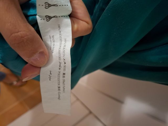 Vestito elegante verde