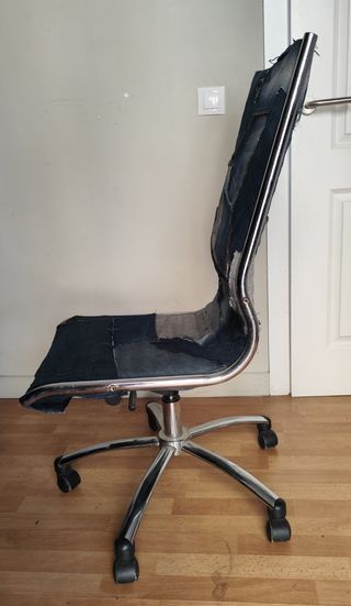 Silla oficina patchwork vaquero