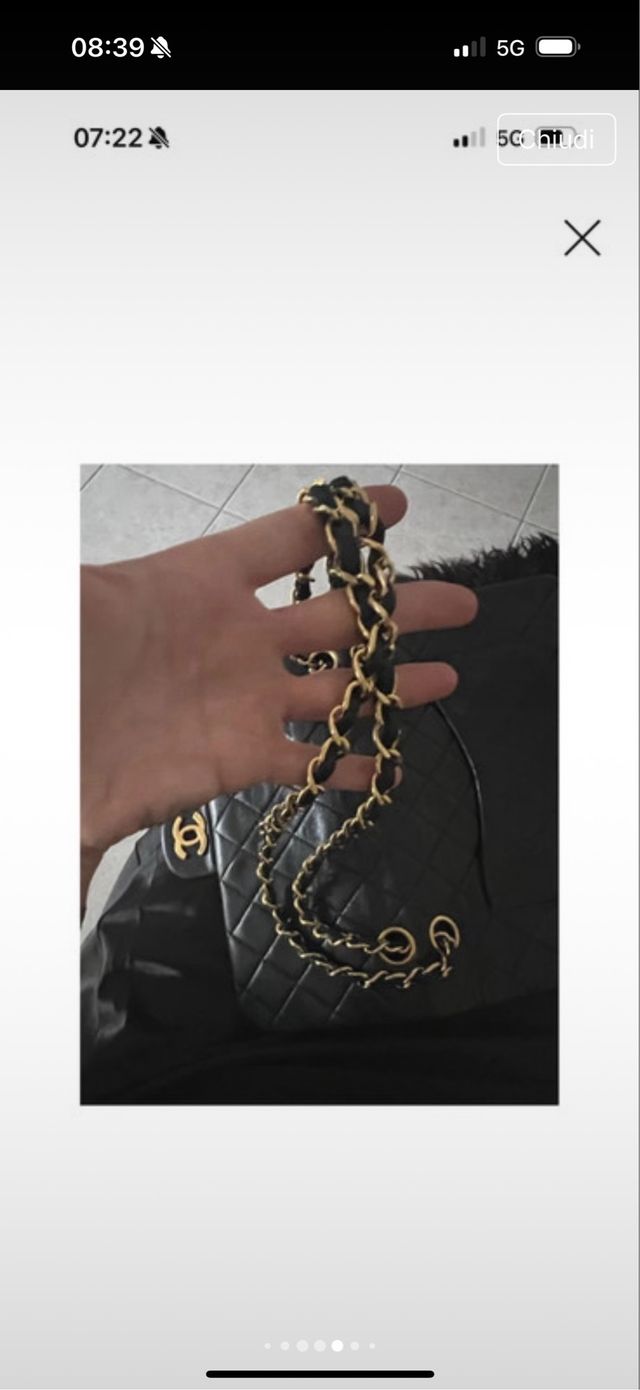 Chanel borsa a tracolla vintage