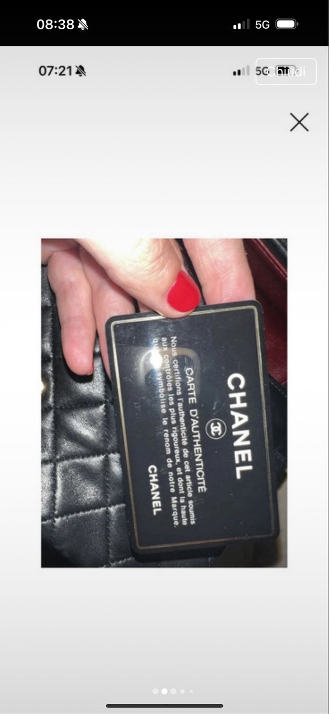 Chanel borsa a tracolla vintage