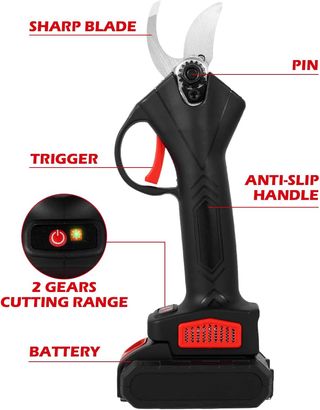 Cesoi Elettriche Giardinaggio - 2 Batterie