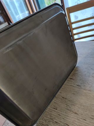 Vassoio acciaio inox - 40x31cm