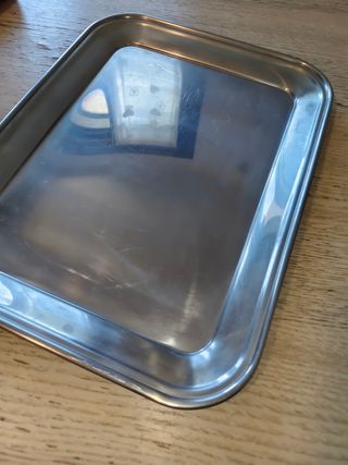 Vassoio acciaio inox - 40x31cm