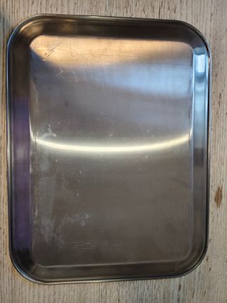 Vassoio acciaio inox - 40x31cm