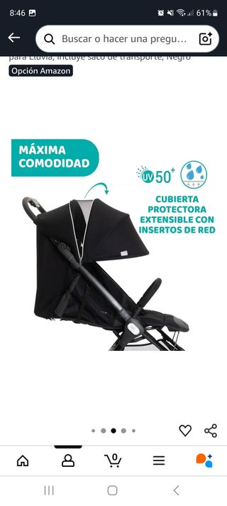 Carricoche,Silla paseo Chicco WE 0-22kg