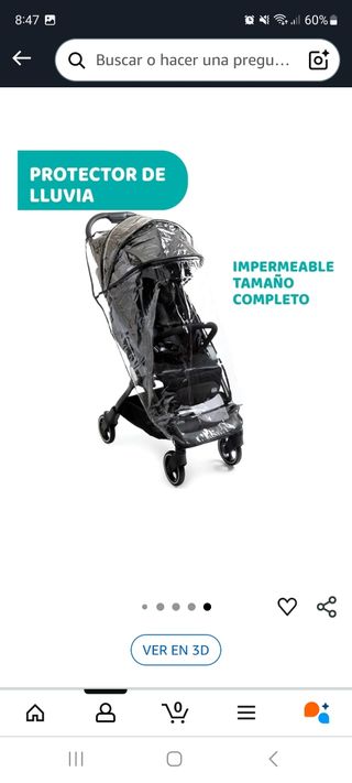 Carricoche,Silla paseo Chicco WE 0-22kg