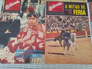 Lote 50 REVISTAS EL RUEDO AÑOS 60_70
