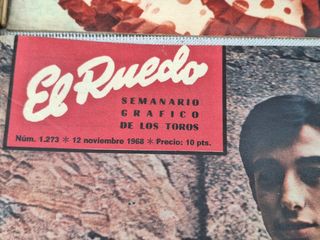 Lote 50 REVISTAS EL RUEDO AÑOS 60_70