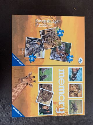 Ravensburger Puzzle Memory gioco animali
