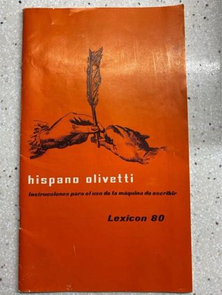 Máquina escribir Olivetti Lexicom 80