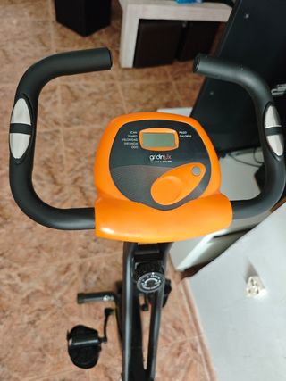 Bicicleta estática plegable