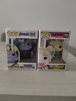 Funko Pop! Thanos & Harley Quinn