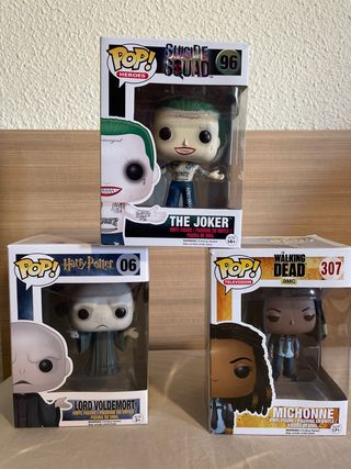 Funko Pop!: Joker, Voldemort, Michonne