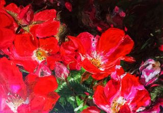 Cuadros florales por encargo, variedad de tamaños