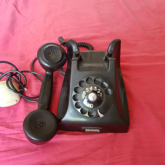 Telefono Bachelite Vintage Nero