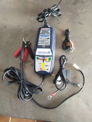 Cargador Optimate 4 baterías moto