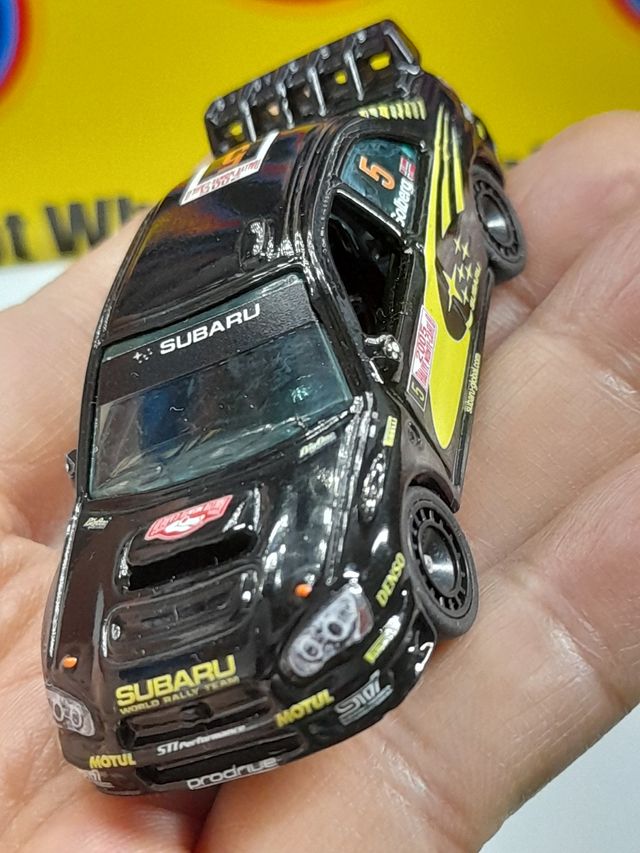 Hot Wheels Subaru Impreza WRC custom in black