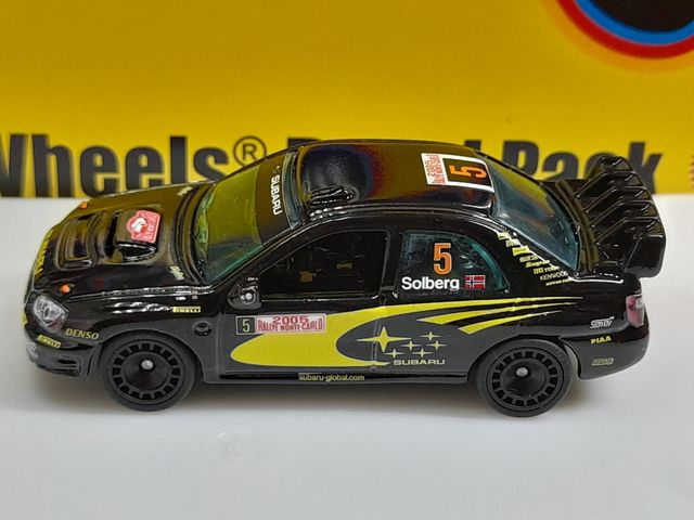Hot Wheels Subaru Impreza WRC custom in black