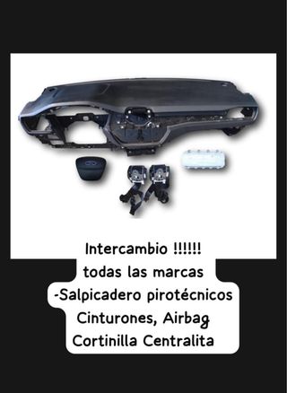 Salpicadero, Airbags, Cinturones