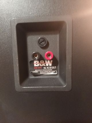 Altavoces B&W 500 Vintage