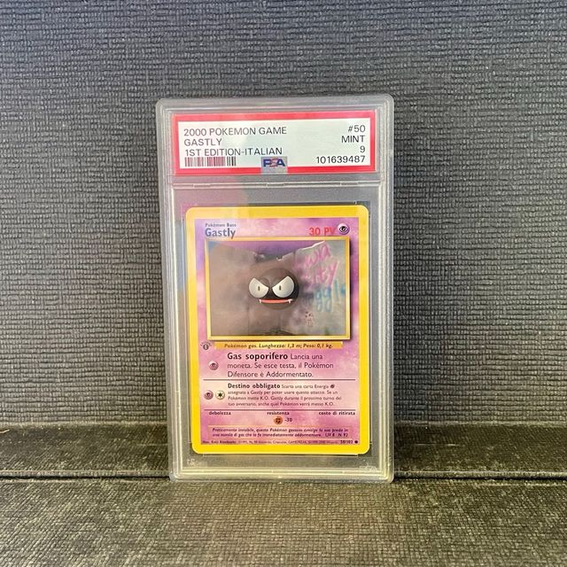 Gastly Base 1°Ed ITA PSA 9