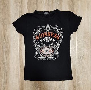 Camiseta Guinness negra