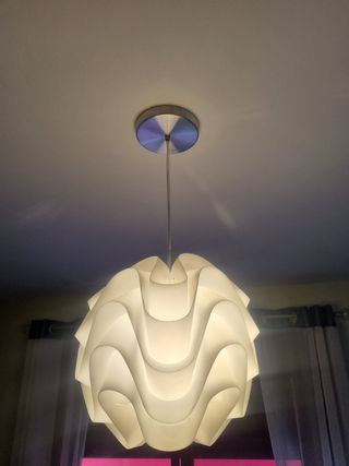 Lámpara techo blanca moderna