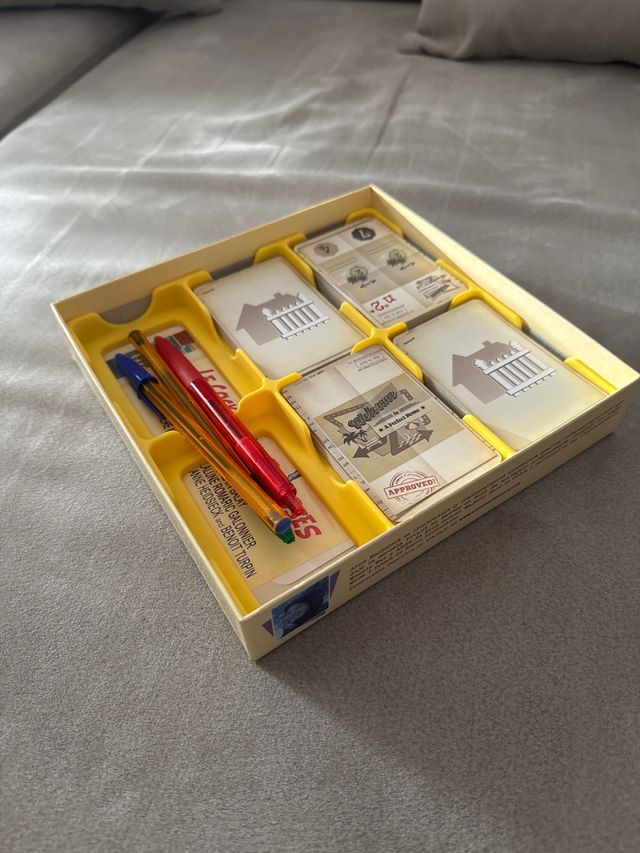 Insertos para  juegos de mesa impresos en 3D