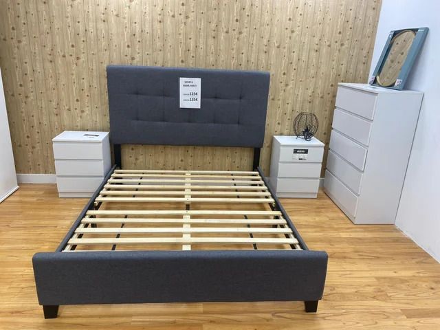 Oportunidad Cama + Colchon Barato 135x190
