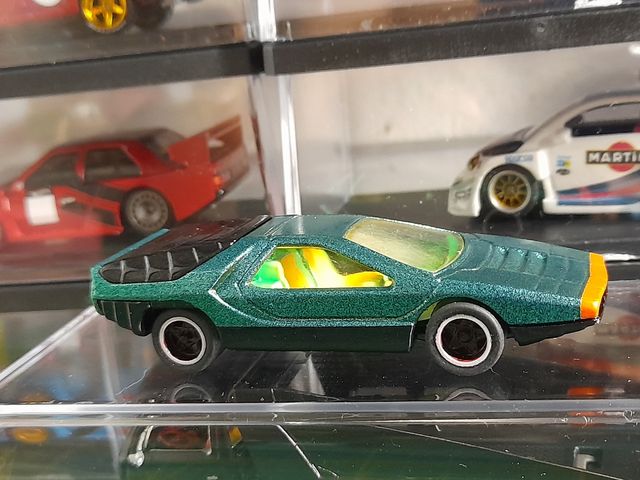 Matchbox auto d'epoca alfa romeo carabo custom