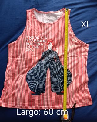 Camiseta David Bowie XL