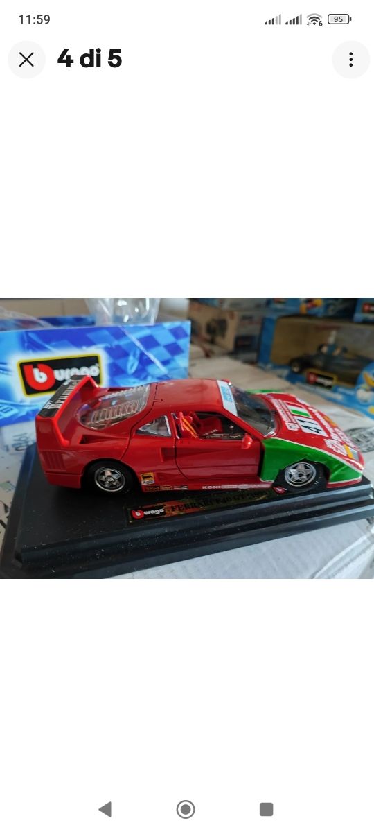 Bburago burago kit Ferrari F40 GT 1:24 5542