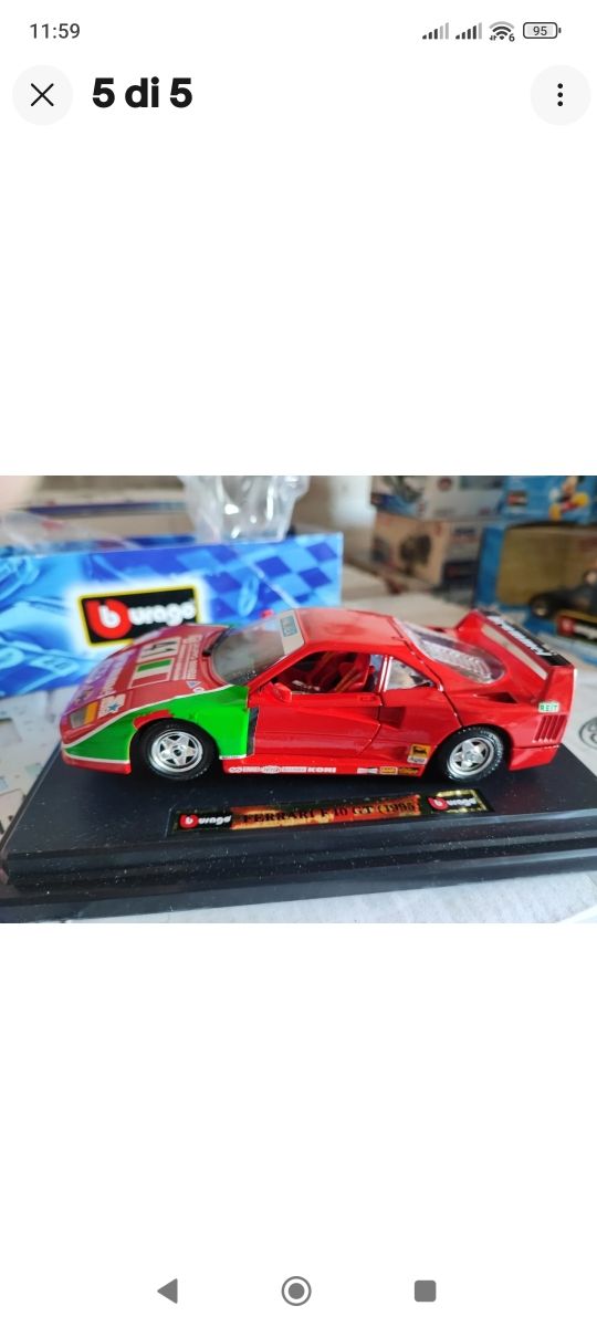 Bburago burago kit Ferrari F40 GT 1:24 5542