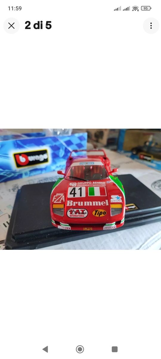 Bburago burago kit Ferrari F40 GT 1:24 5542