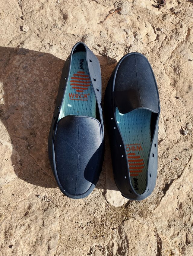 Zapatos náuticos Wock - Azul marino